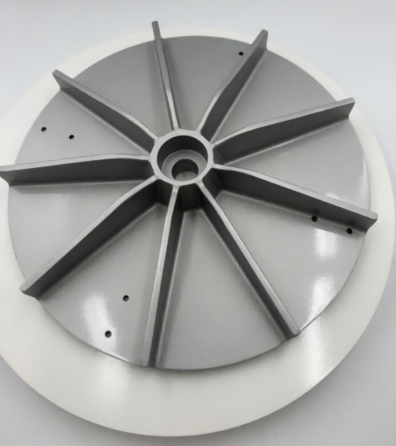 Gegoten aluminium waaiers