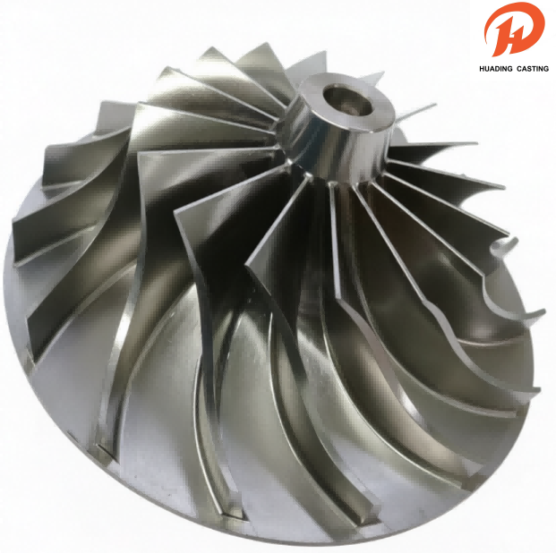 Precisie CNC-gefreesde centrifugaalcompressorwaaiers