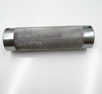 Nauwkeurig bewerkte metalen gekartelde handgreep